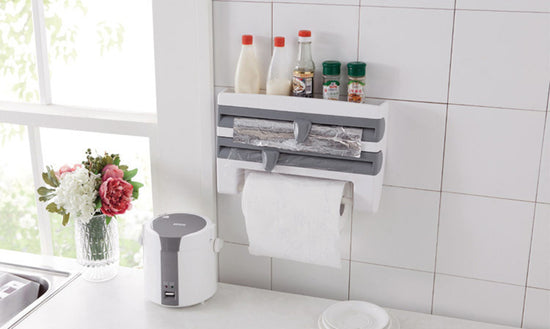 Paper towel roll dispensers